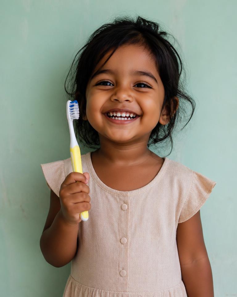 Toddler — children's dental care at Kejriwal Clinic